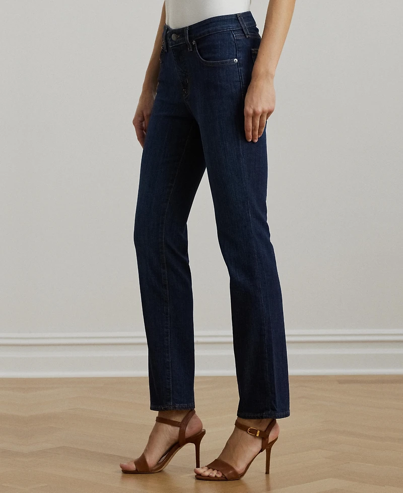 Lauren Ralph Mid-Rise Straight Jean, Regular and Short Lengths