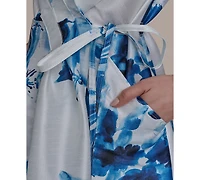 Donna Karan New York Petite Printed Fit & Flare Dress