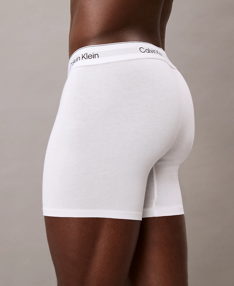 Calvin Klein Men's 3-Pack Icon Stretch Boxer Briefs