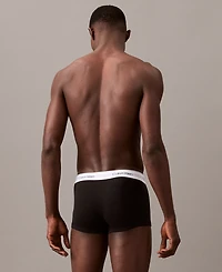 Calvin Klein Men's 3-Pack Icon Stretch Low Rise Trunks