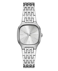 Skagen Women's Mellem Lille Quartz Three-Hand Silver Stainless Steel Watch, 28mm
