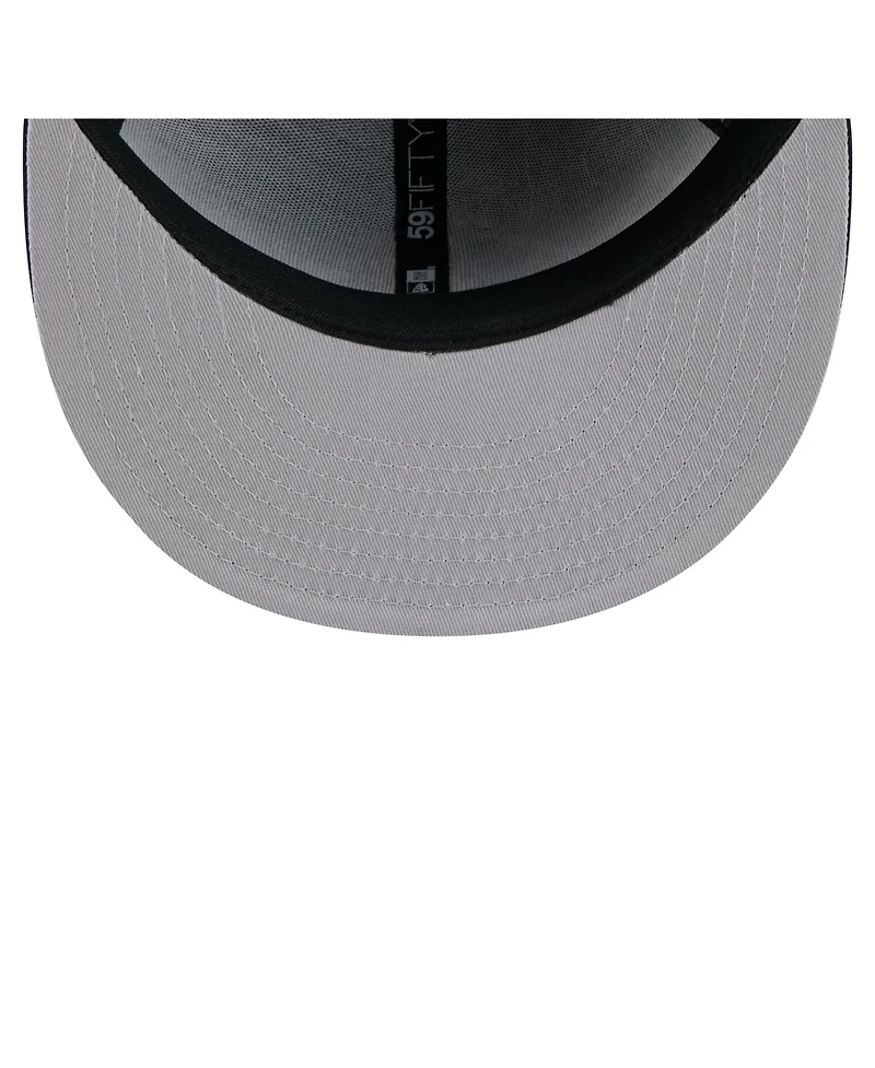 New Era Men's Navy Boston Red Sox Yarn Stitch 59FIFTY Fitted Hat