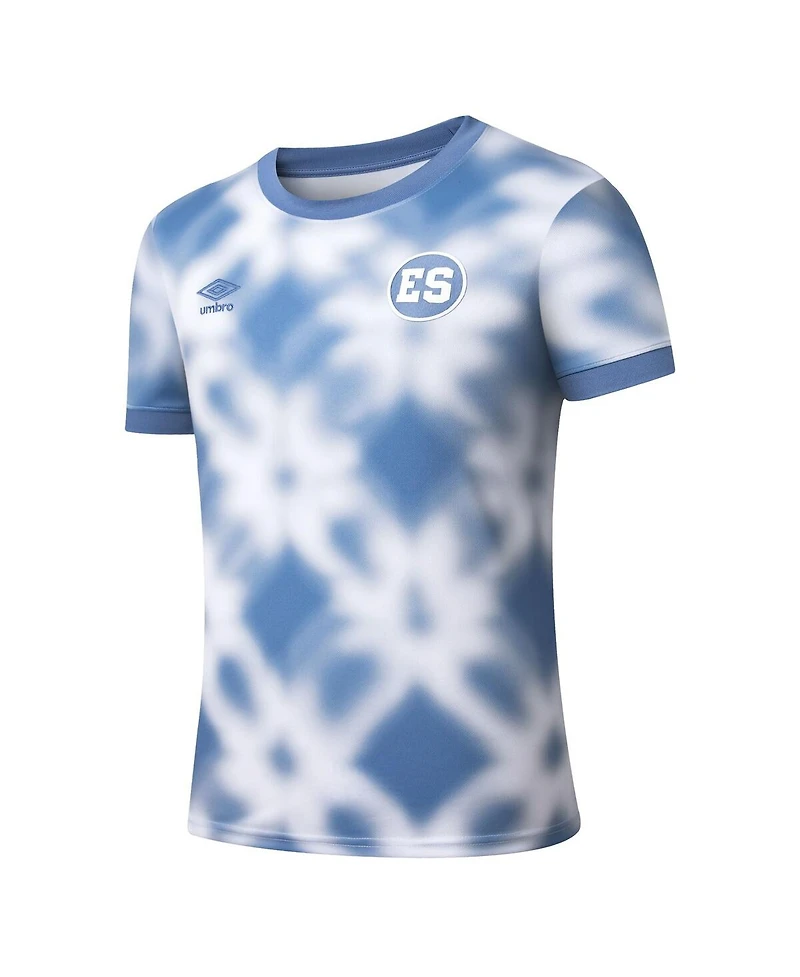 Umbro Men's Blue El Salvador National Team 2025 Pre-Match Jersey