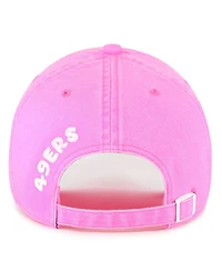 '47 Brand Women's Pink San Francisco 49ers Bright Side Clean Up Adjustable Hat