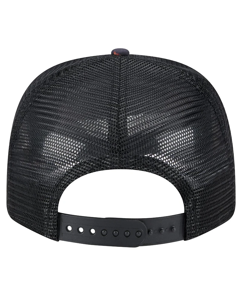 New Era Men's Black Philadelphia Phillies Adventure Drinks Pattern 9SEVENTY Stretch-Snap Hat