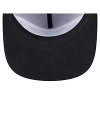 New Era Men's Black Pittsburgh Pirates Team Text Golfer Snapback Hat