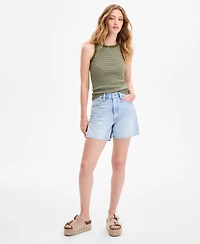 Levi's Women's Essential Racer Tank - Cloves Stripe Olive