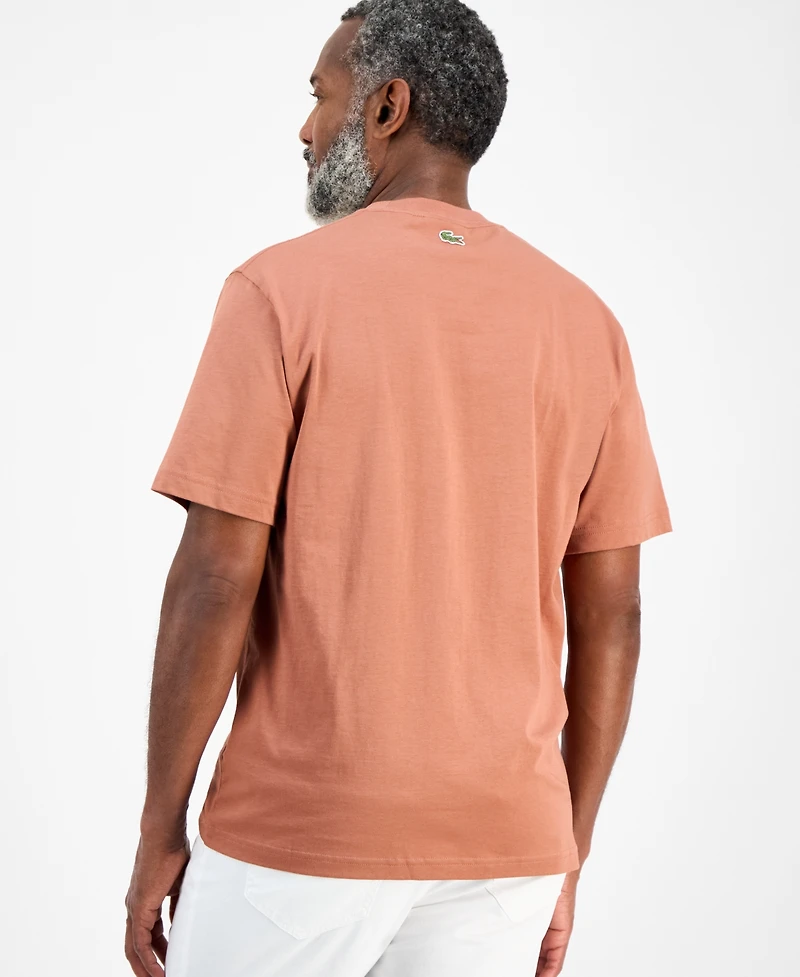 Lacoste Men's Classic-Fit Logo Crocodile Graphic T-Shirt - I1K