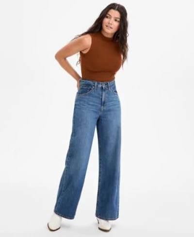Levis Womens Cinch Waist Lightweight Baggy Jeans
