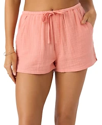 O'Neill Juniors' Brenda Cotton Gauze Shorts