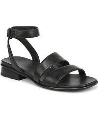 Naturalizer Women's Effie Square Toe Block Heel Flat Sandals