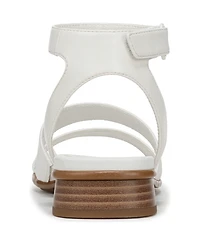 Naturalizer Women's Effie Square Toe Block Heel Flat Sandals