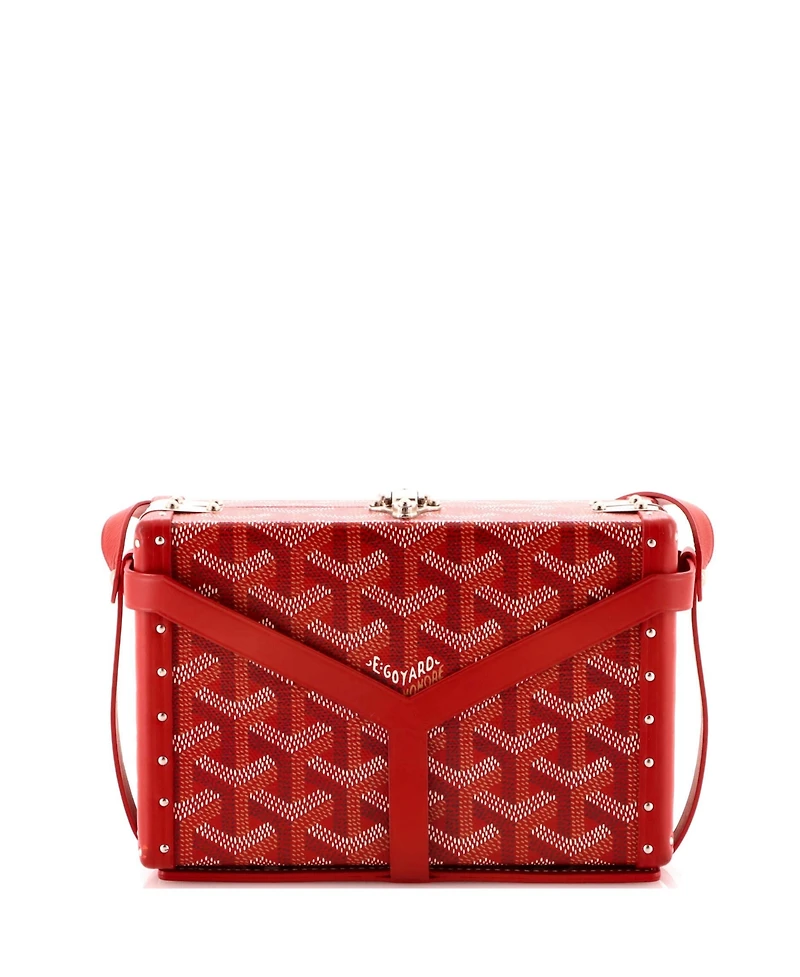 Pre-Owned Goyard Minaudiere Bag Coated Canvas