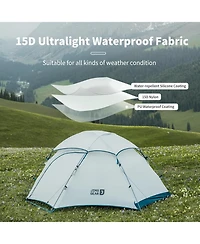 Naturehike Yakou 1-2 Person Tent, Waterproof One Person Two Person Tent, Ultralight Tent for High Attitude Camping & Hiking