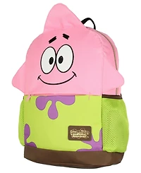 SpongeBob SquarePants Patrick Star School Travel Backpack With Faux Leather Bottom