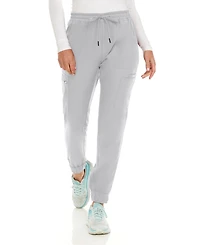 Medichic Women's Seven Pocket Cargo Scrub Pants Joggers with 4-Way Stretch