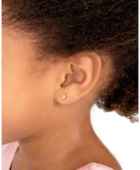 Tiny Blessings Children's 14K Gold Moonlight Studs Girls' Screw Back Earrings