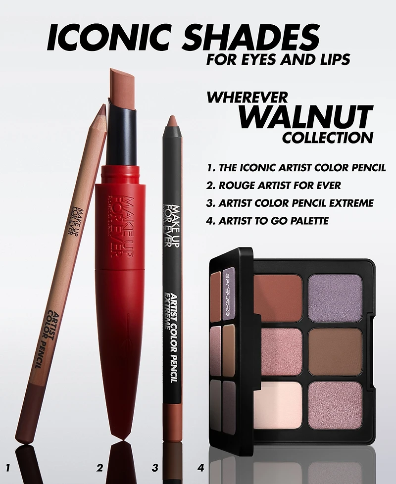 Make Up For Ever Artist Color Pencil Extreme Waterproof Lip Liner, 0.04 oz.