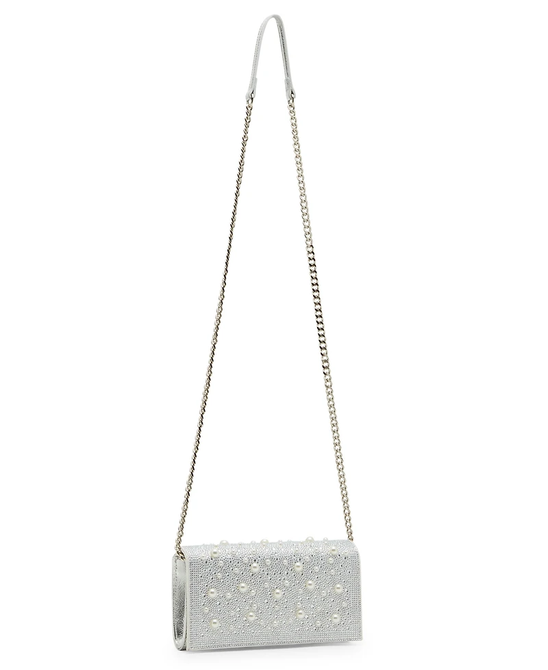 Betsey Johnson Flap Sparkler Crossbody Bag