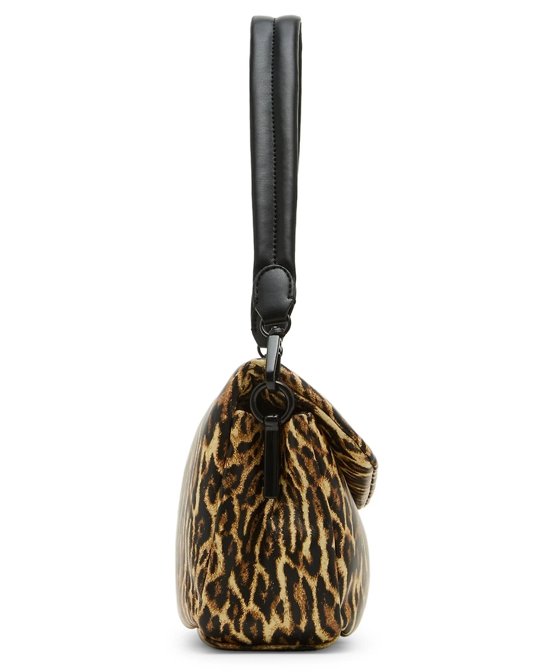 Betsey Johnson Puffed Flap Shoulder Bag