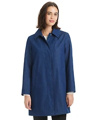 Kate Spade New York Women's Hooded A-Line Coat
