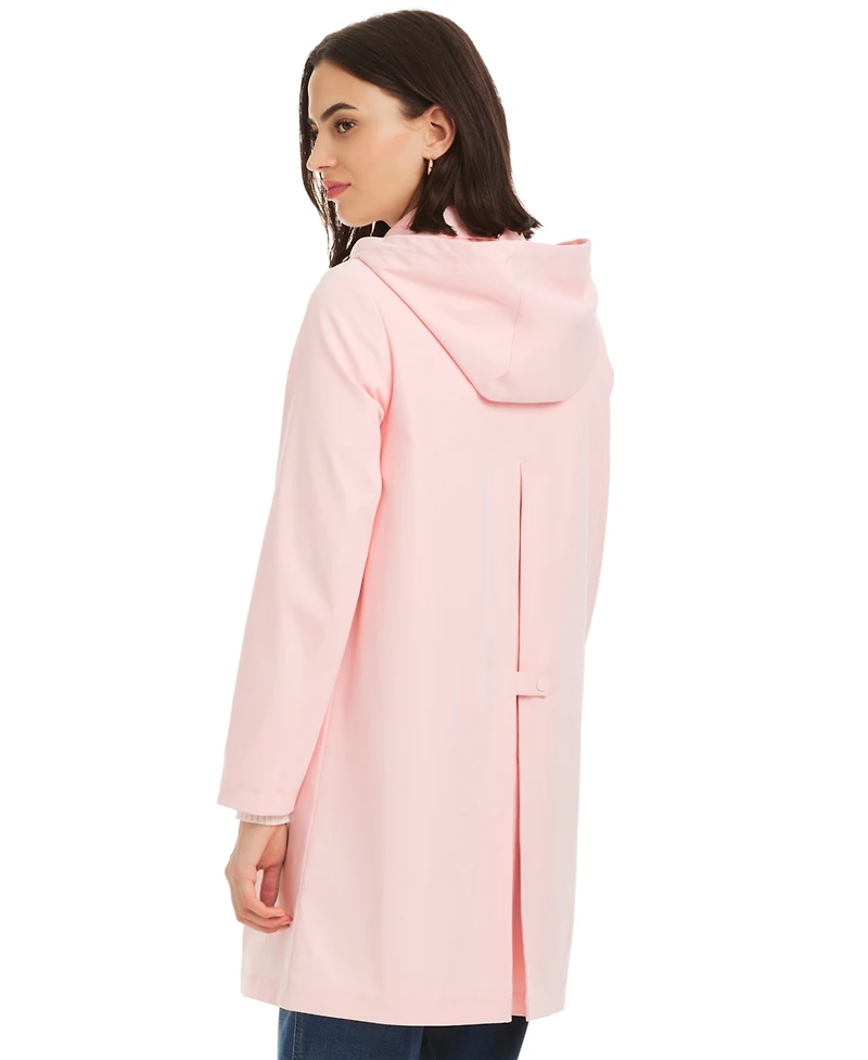 Kate Spade New York Women's Hooded A-Line Coat