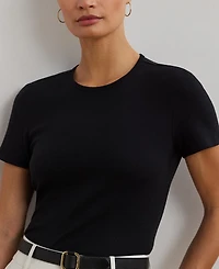 Lauren Ralph Stretch Knit T-Shirt, Regular & Petite