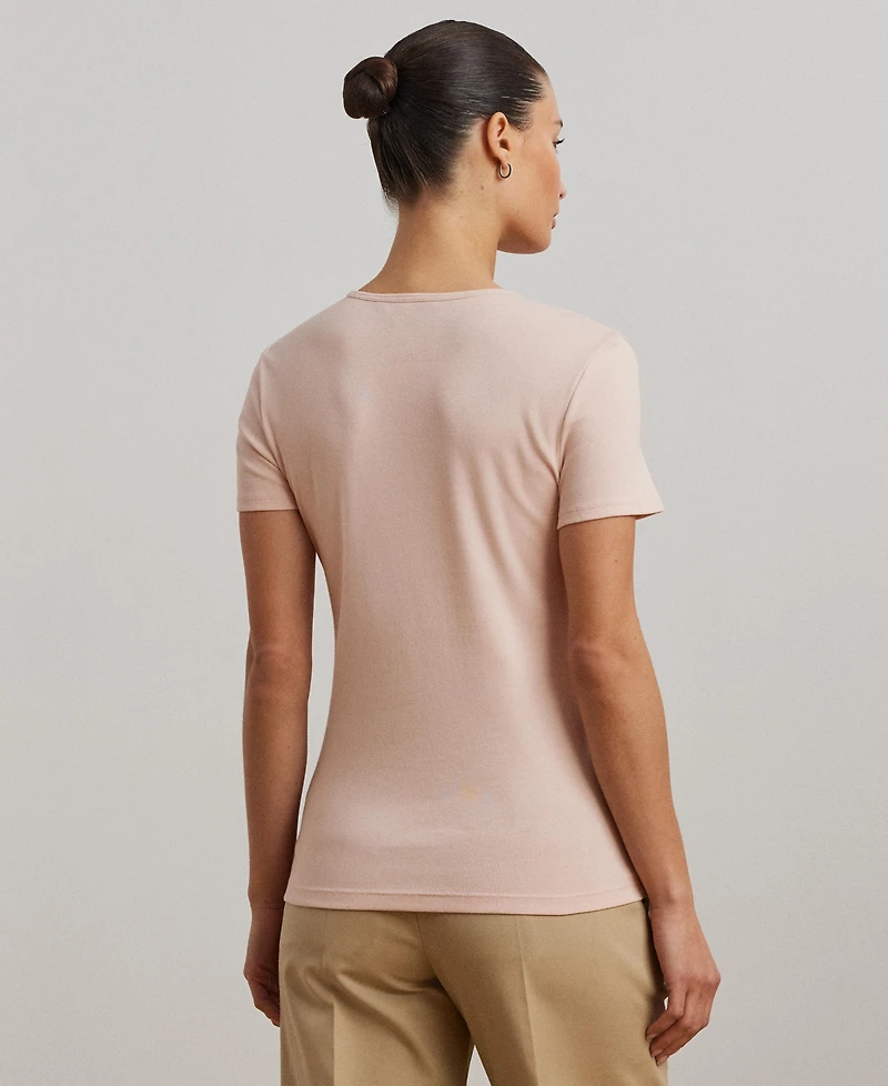 Lauren Ralph Stretch Knit T-Shirt, Regular & Petite