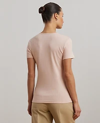 Lauren Ralph Stretch Knit T-Shirt, Regular & Petite