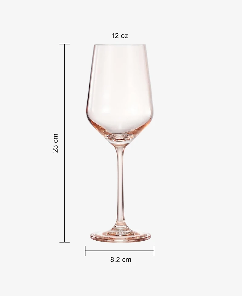 The Wine Savant Contemporary Glasses, Set of 2