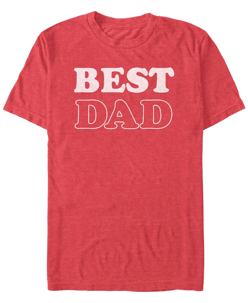 Fifth Sun Men's Best Dad Short Sleeve T-Shirt