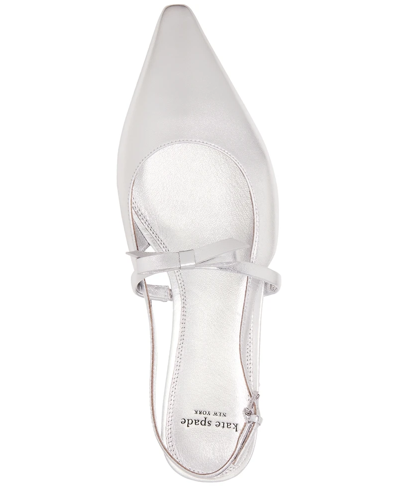 Kate Spade New York Women's Carolina Slingback Flats