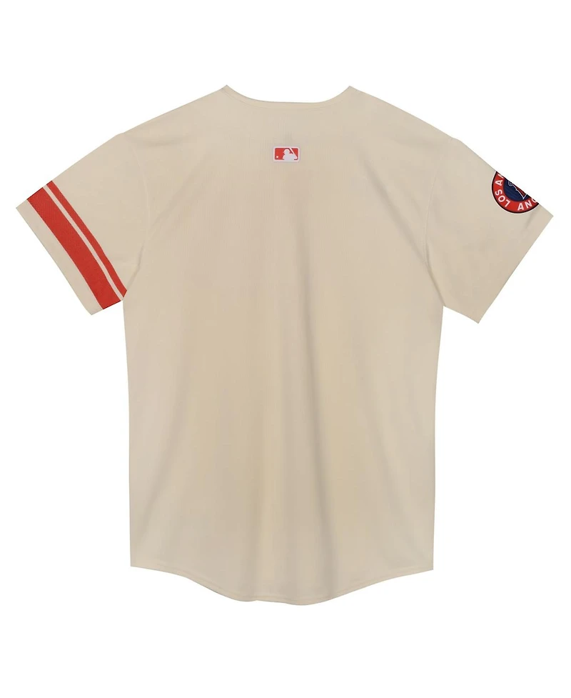 Nike Preschool Cream Los Angeles Angels City Connect Jersey