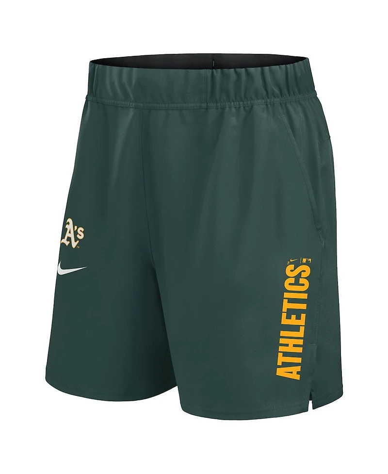 Nike Men's Green Athletics Woven Victory Performance Shorts