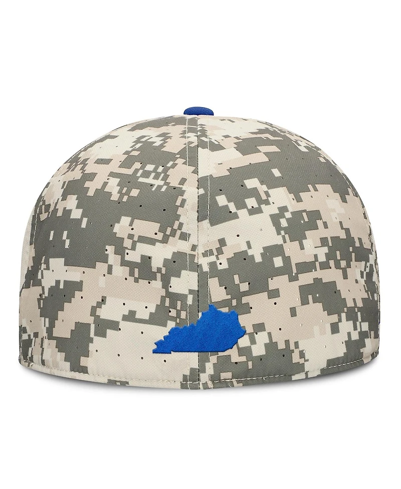 Nike Men's Digital Camo Kentucky Wildcats 2025 Dugout True Performance Fitted Hat
