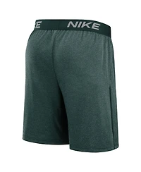 Nike Men's Green Athletics Authentic Collection Performance Knit Shorts