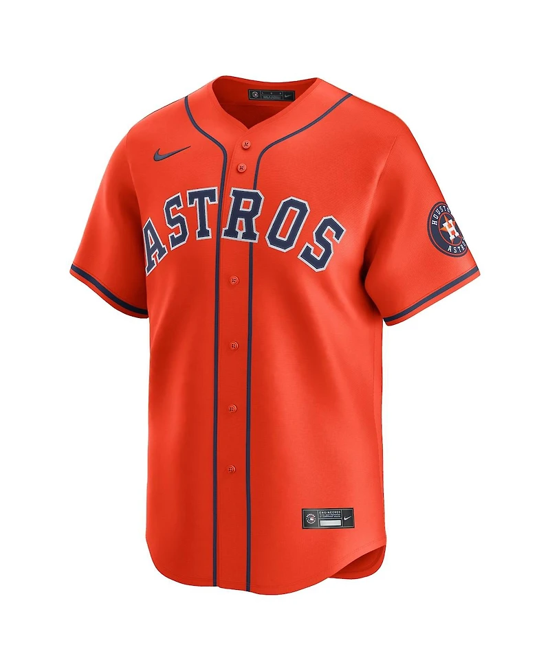 Nike Men's Orange Houston Astros Alternate Limited Jersey