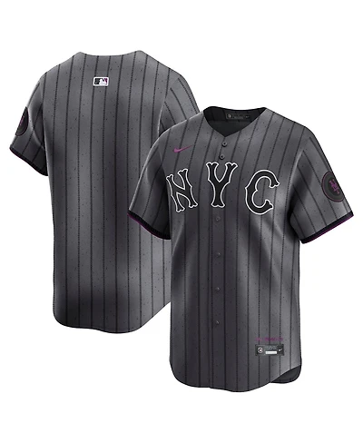 Nike Men's Gray New York Mets City Connect Limited Jersey