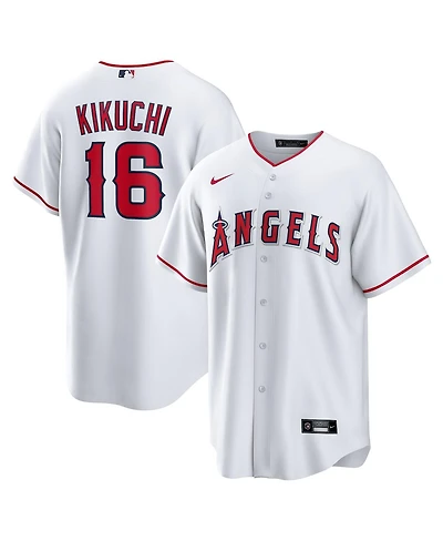 Nike Men's Yusei Kikuchi White Los Angeles Angels Home Replica Jersey