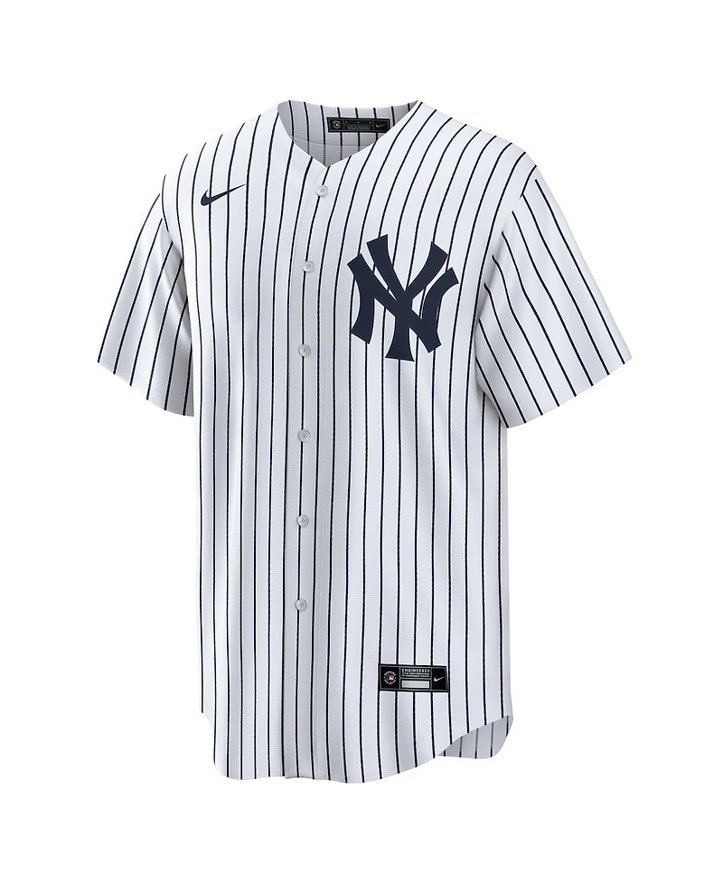 Nike Men's White New York Yankees 1 Dad Home Replica Jersey