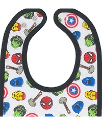 Spider-Man Marvel Avengers 6 Pack Bibs