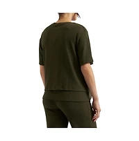 Ripe Maternity Mike Rib Nursing Top