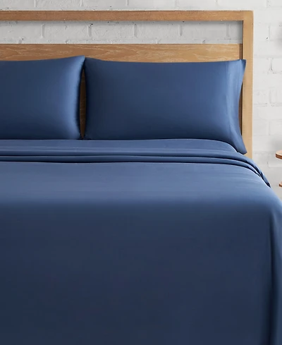 Lucky Brand Serene Slumber 300-Thread Count Cotton -Pc. Sheet Set