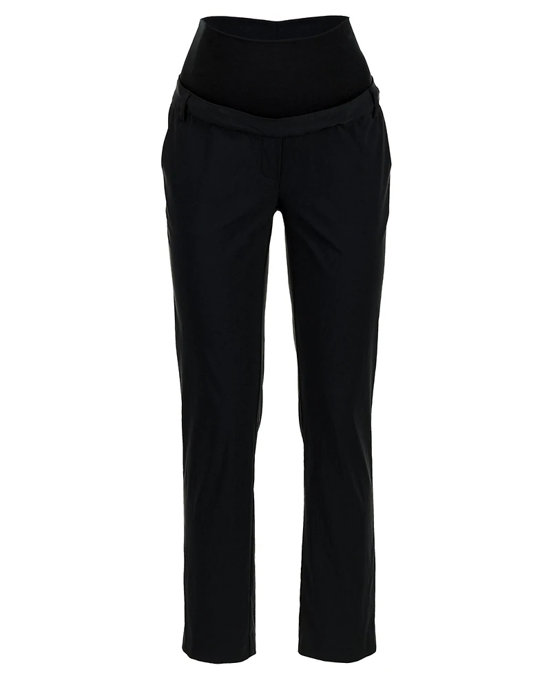 Pietro Brunelli Maternity Super Stretch Straight Slim Fit Elwood Trousers