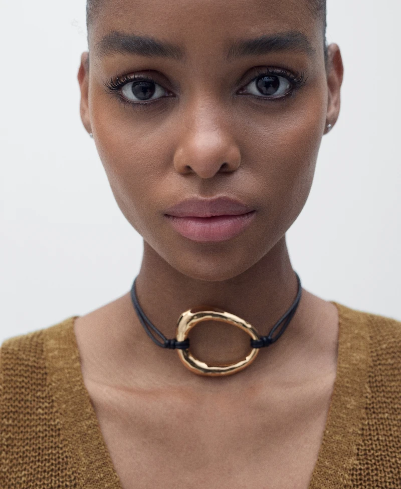 Mango Women's Buttoned Chunky Knit Sweater Vest