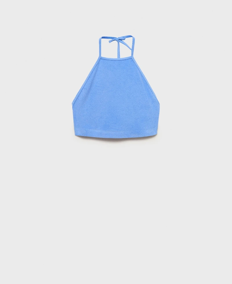 Mango Women's Terry Cotton Top