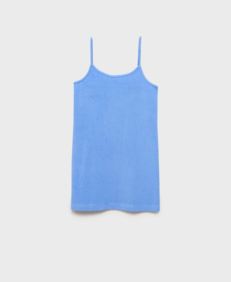Mango Women's Terry Cotton Dress