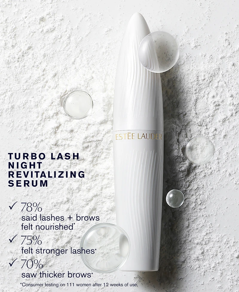 Estee Lauder Turbo Lash Night Revitalizing Serum Lash + Brow
