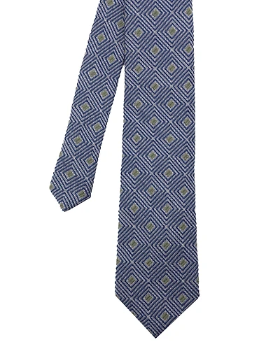 Ben Sherman Men's Geometric Silk Tie