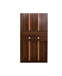 Streamdale 70.87" Tall Wardrobe& Kitchen Cabinet, with 6-Doors, 1-Open Shelves and 1-Drawer for bedroom,Walnut